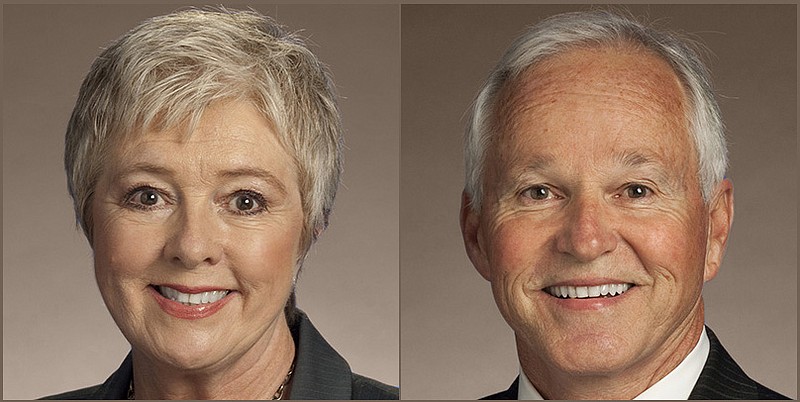 State Sen. Janice Bowling, R-Tullahoma, left, and Rep. Ron Travis, R-Dayton, are sponsoring legislation to regulate medical marijuana in Tennessee.