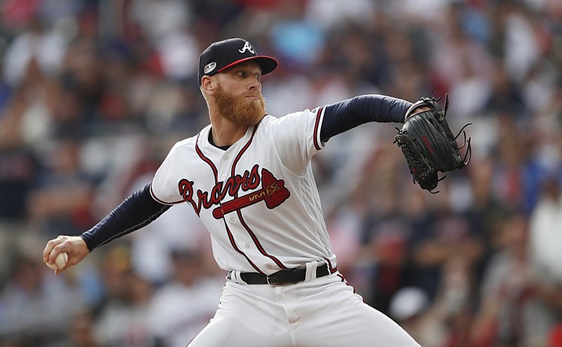 Starting pitcher Mike Foltynewicz was one of seven players the Atlanta Braves avoided arbitration with on Friday by agreeing to contracts.