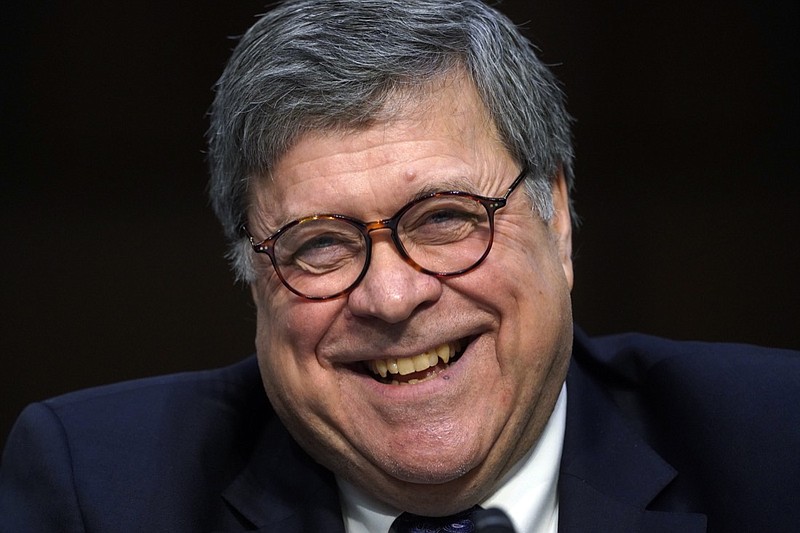 Attorney General nominee William Barr testifies before the Senate Judiciary Committee on Capitol Hill in Washington, Tuesday, Jan. 15, 2019. (AP Photo/Carolyn Kaster)