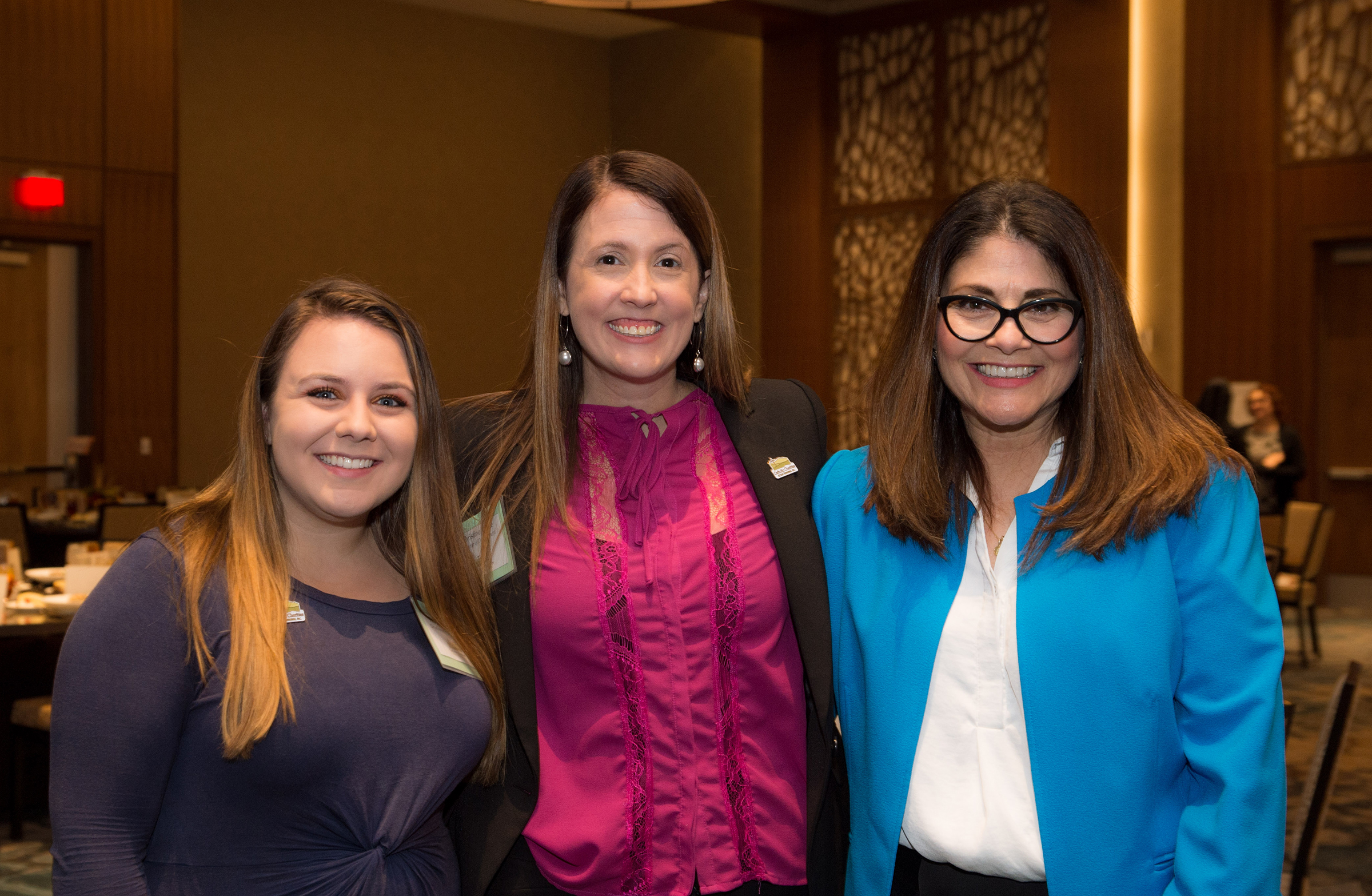 Ashley Cornell, Christine White and Lisa Healy