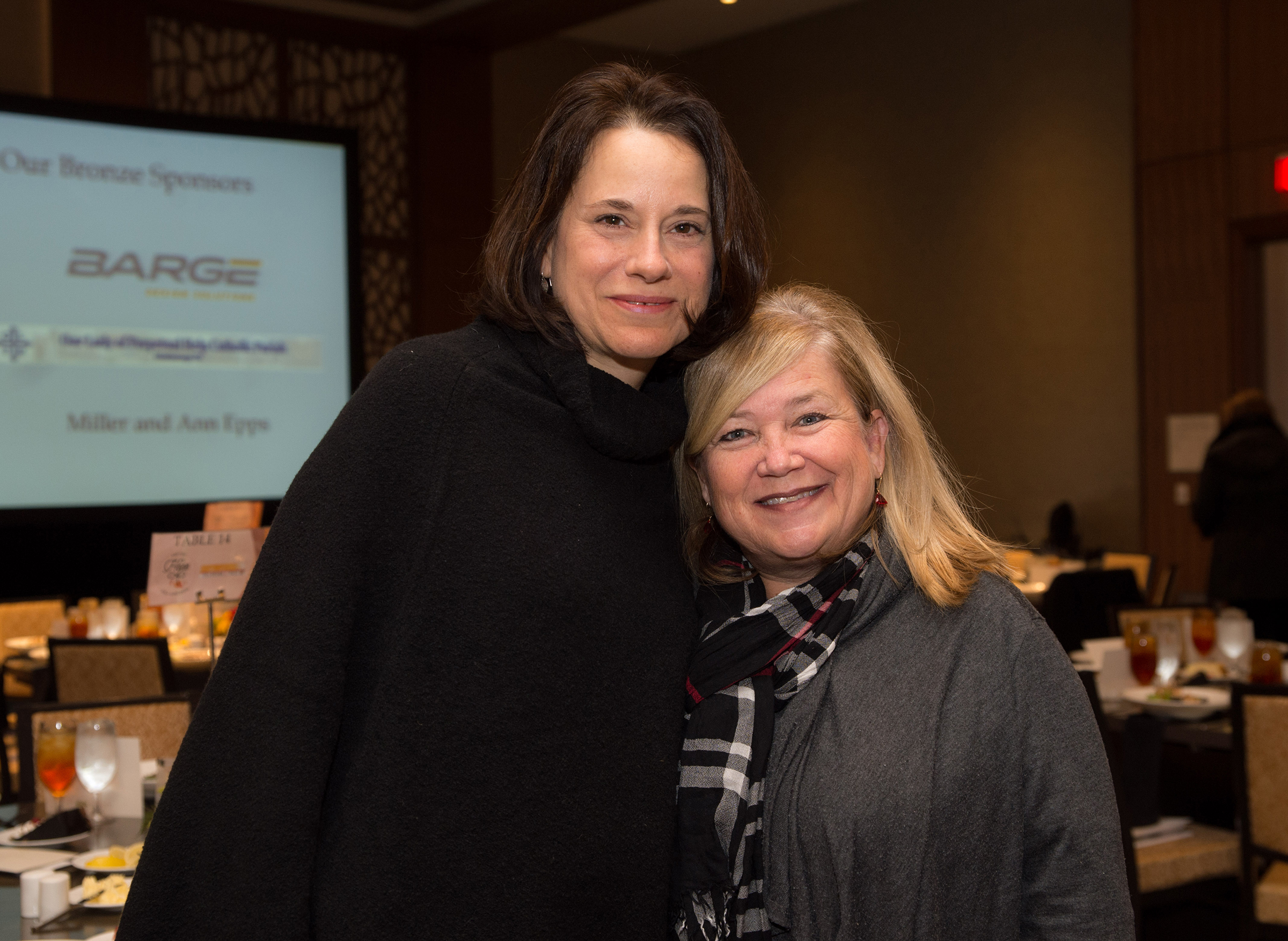Becky Dempsey and  Debbie Cliche