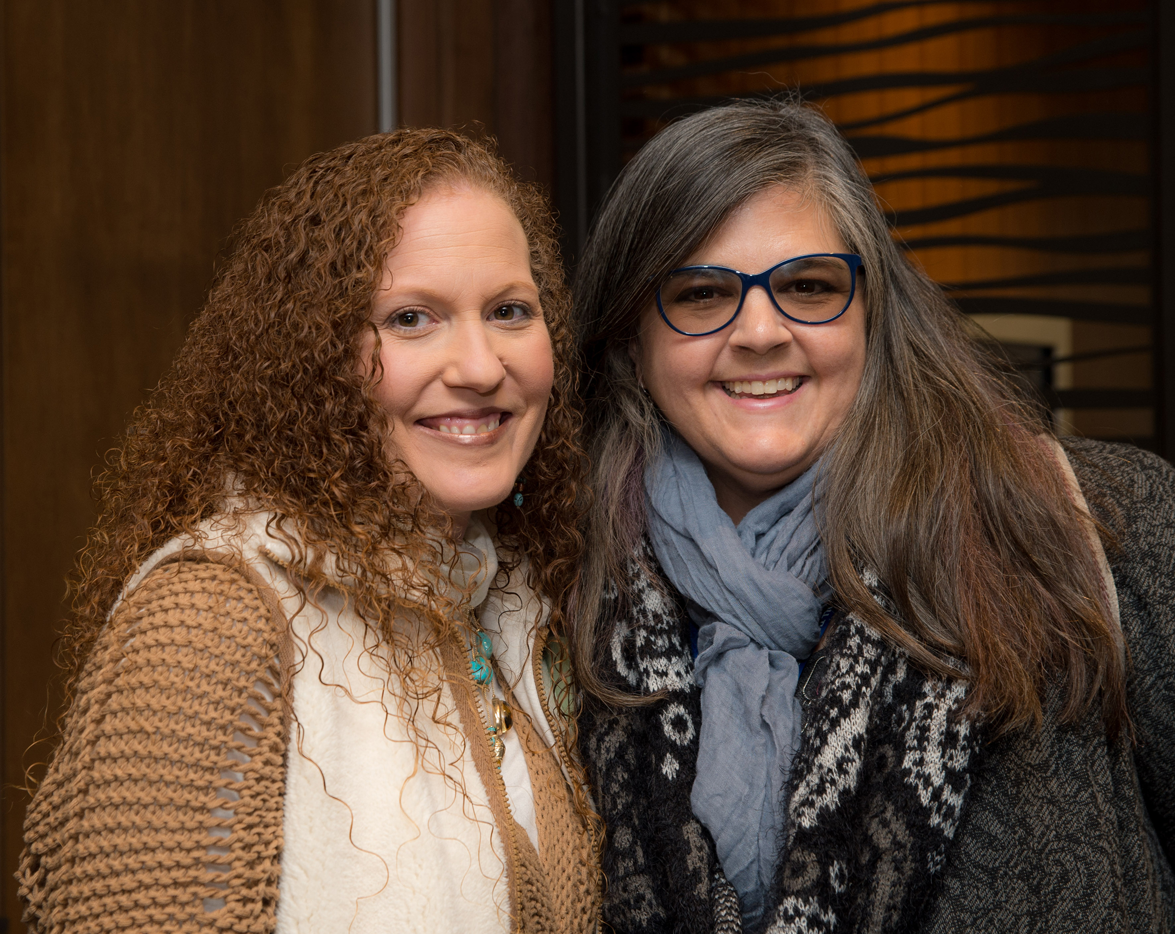 Christine Shumpert and  Micheline Parke