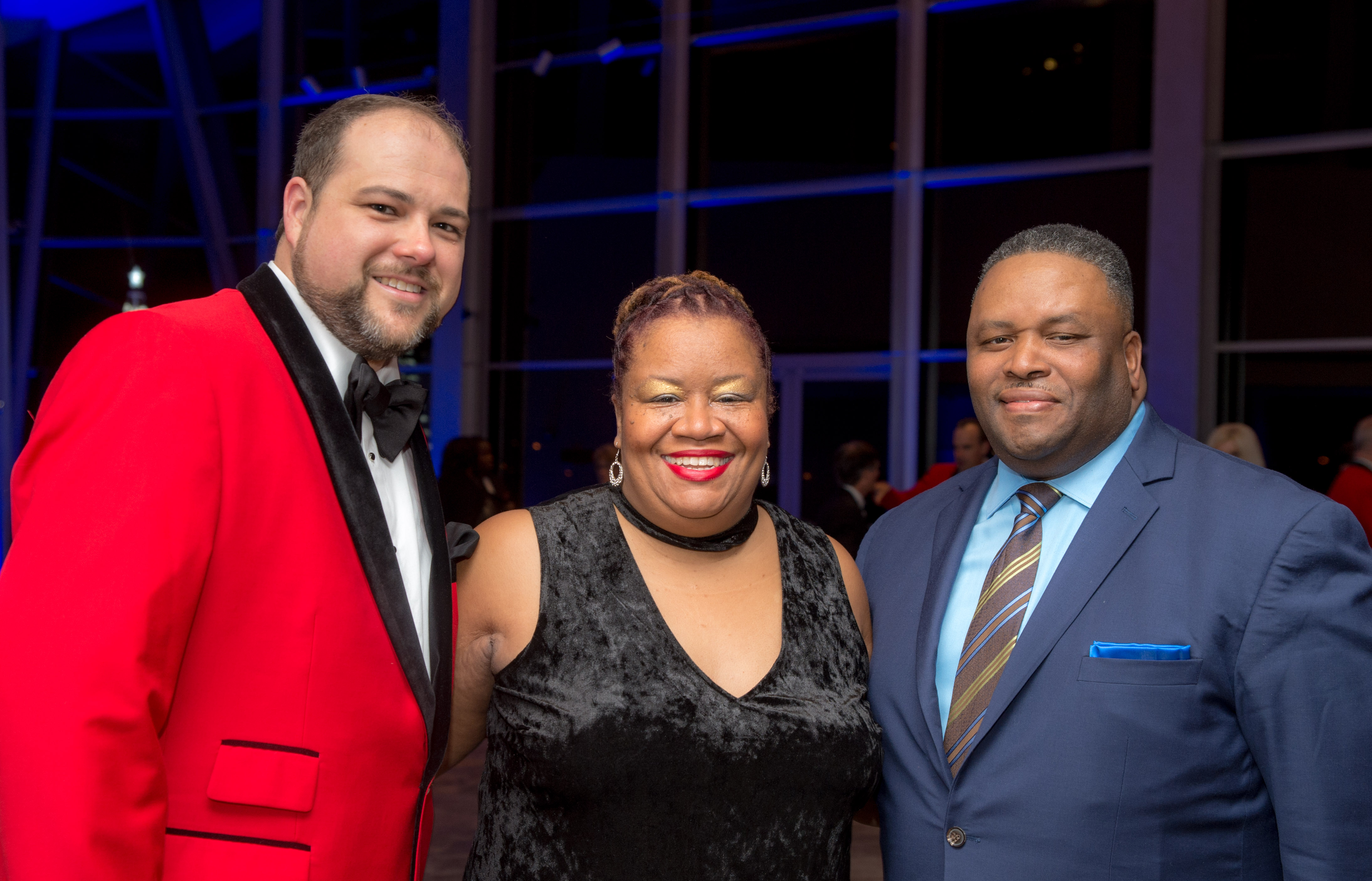 Michael Watson and Gena & Edward Ellis