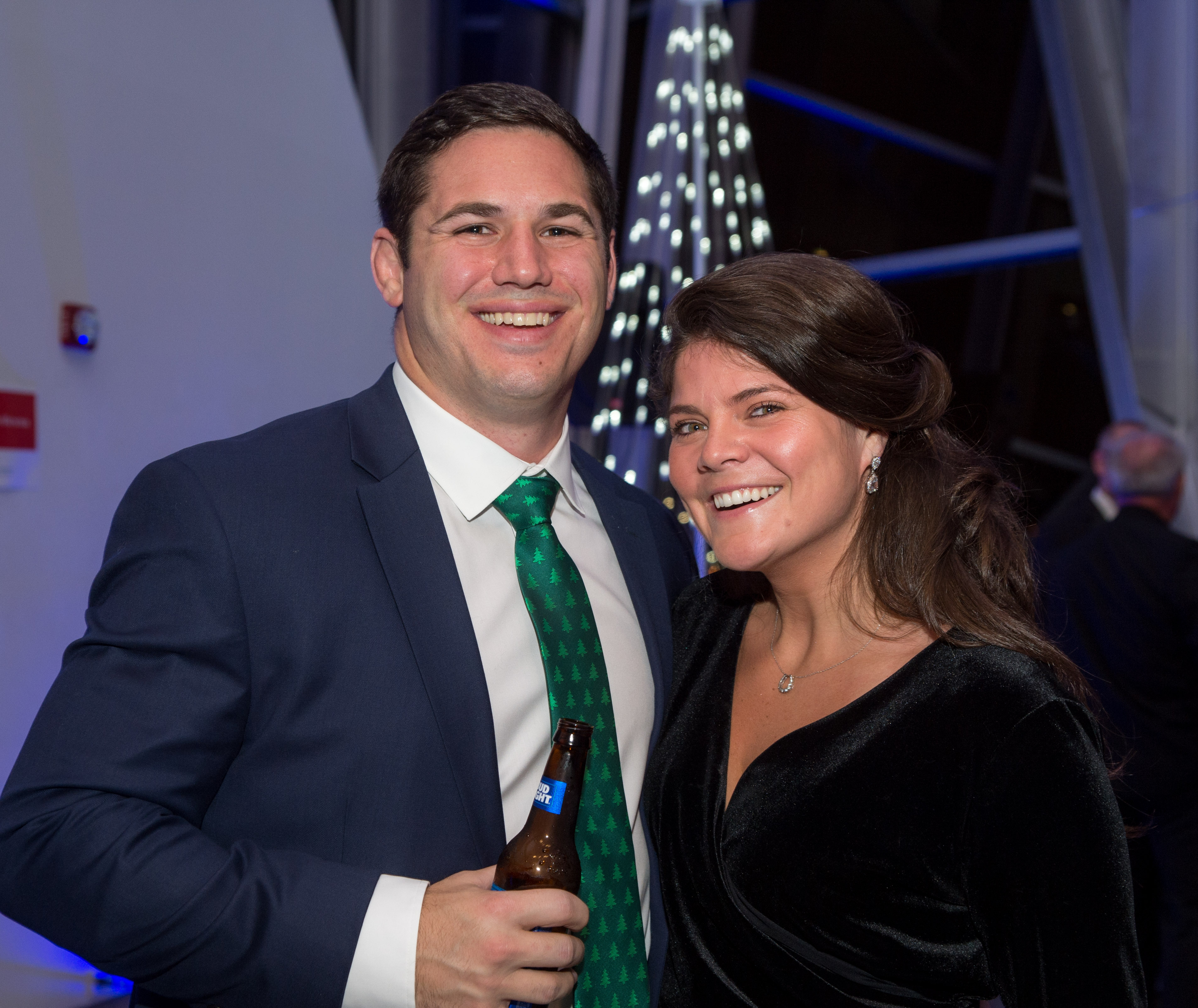 Pat Flynn and Caroline Carlin