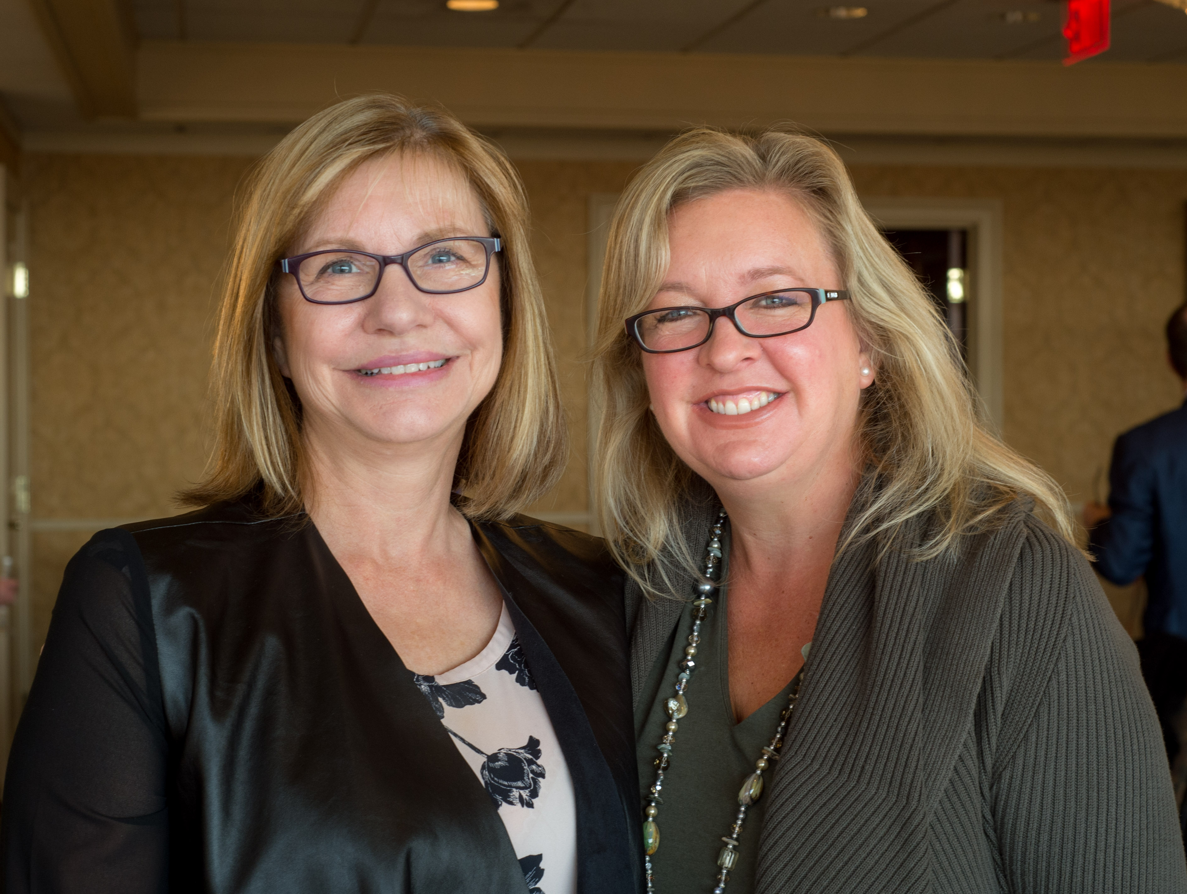 Anne Wilkins and Amie Hain