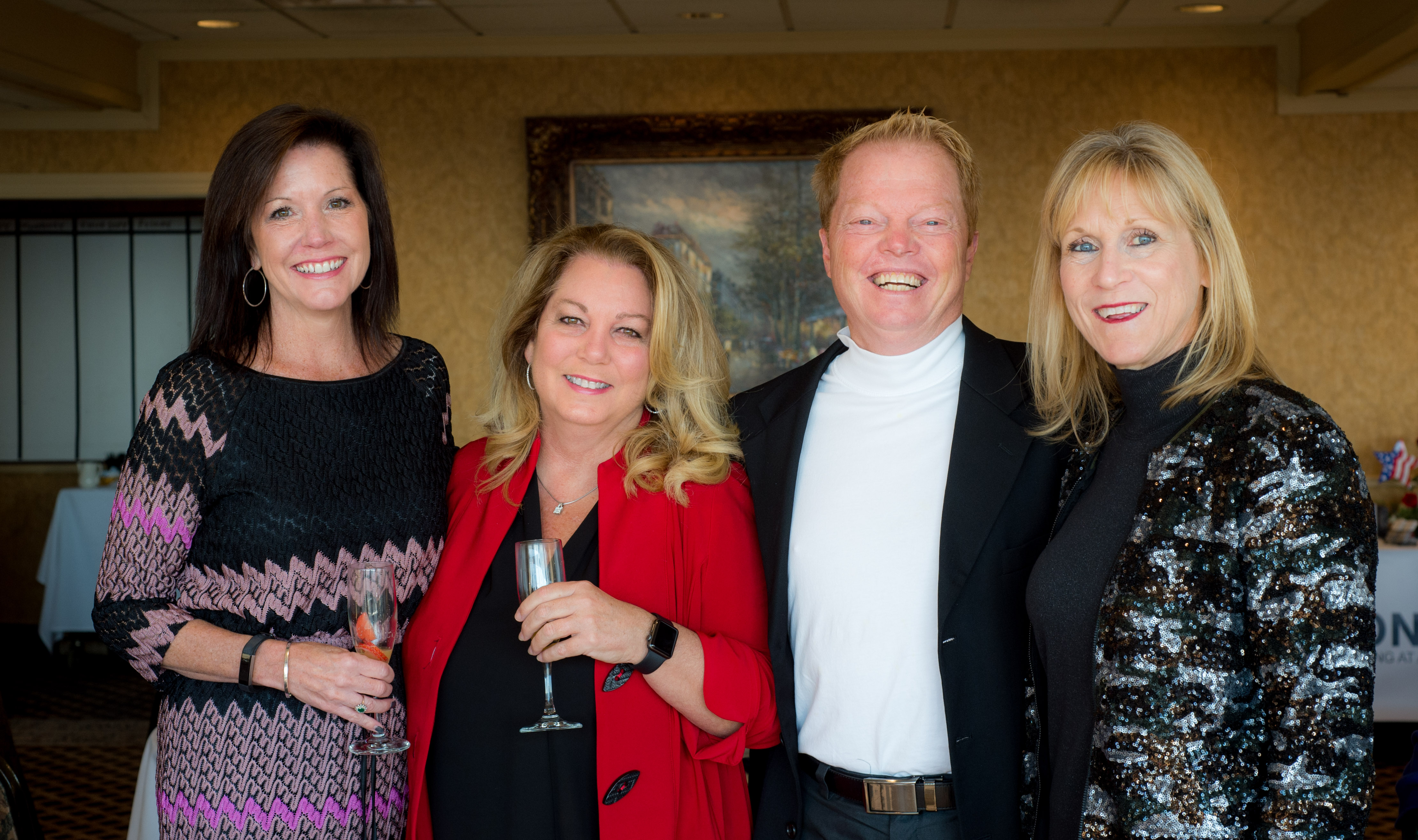 Jennifer Powers, Stephanie & Mike Payne and Cindy Rix
