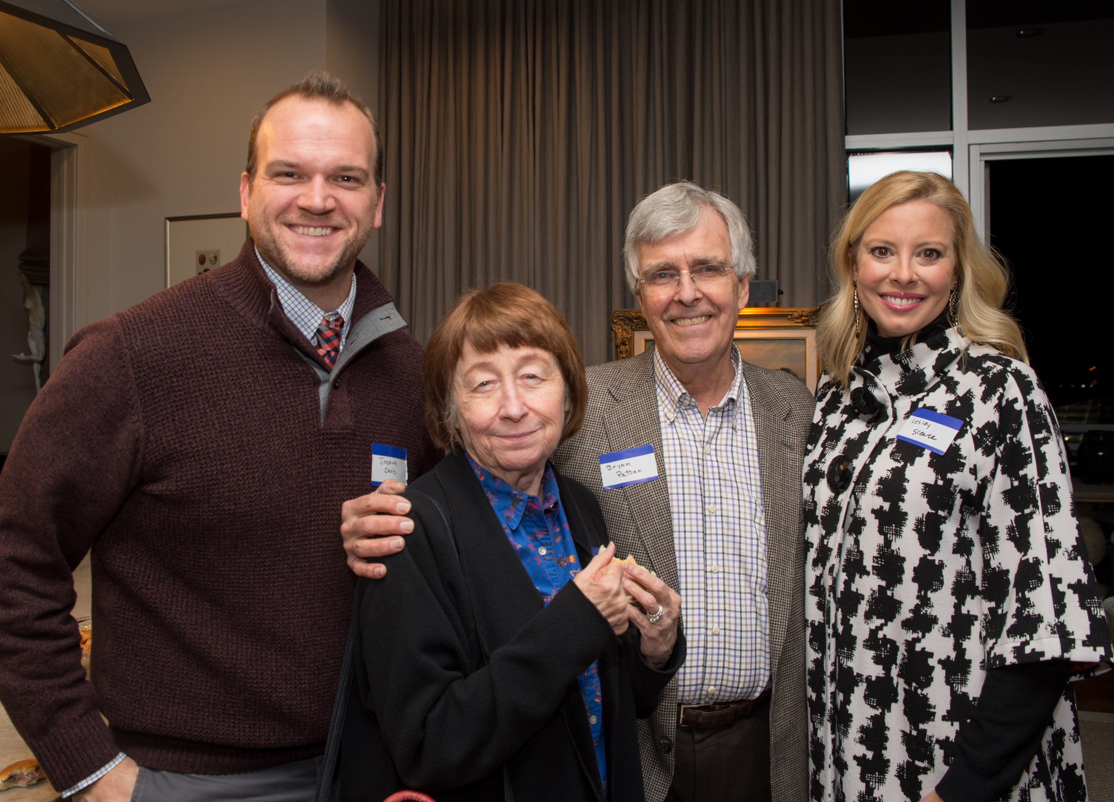 Joshua Davis, Kathy & Bryan Patten and Lesley Scearce