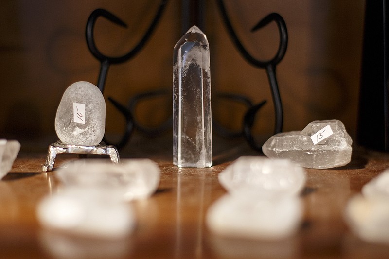 Sandra Miller, owner of Mystic Modes in Red Bank, says customers often report being drawn to one specific crystal in her store. Miller believes the electromagnetic energy inside some stones literally pulls people in.