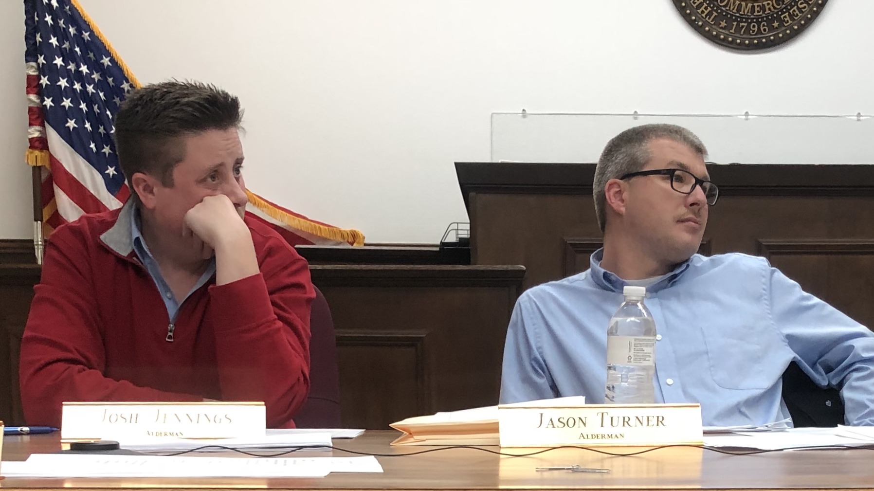 Josh Jennings, left, and Jason Turner