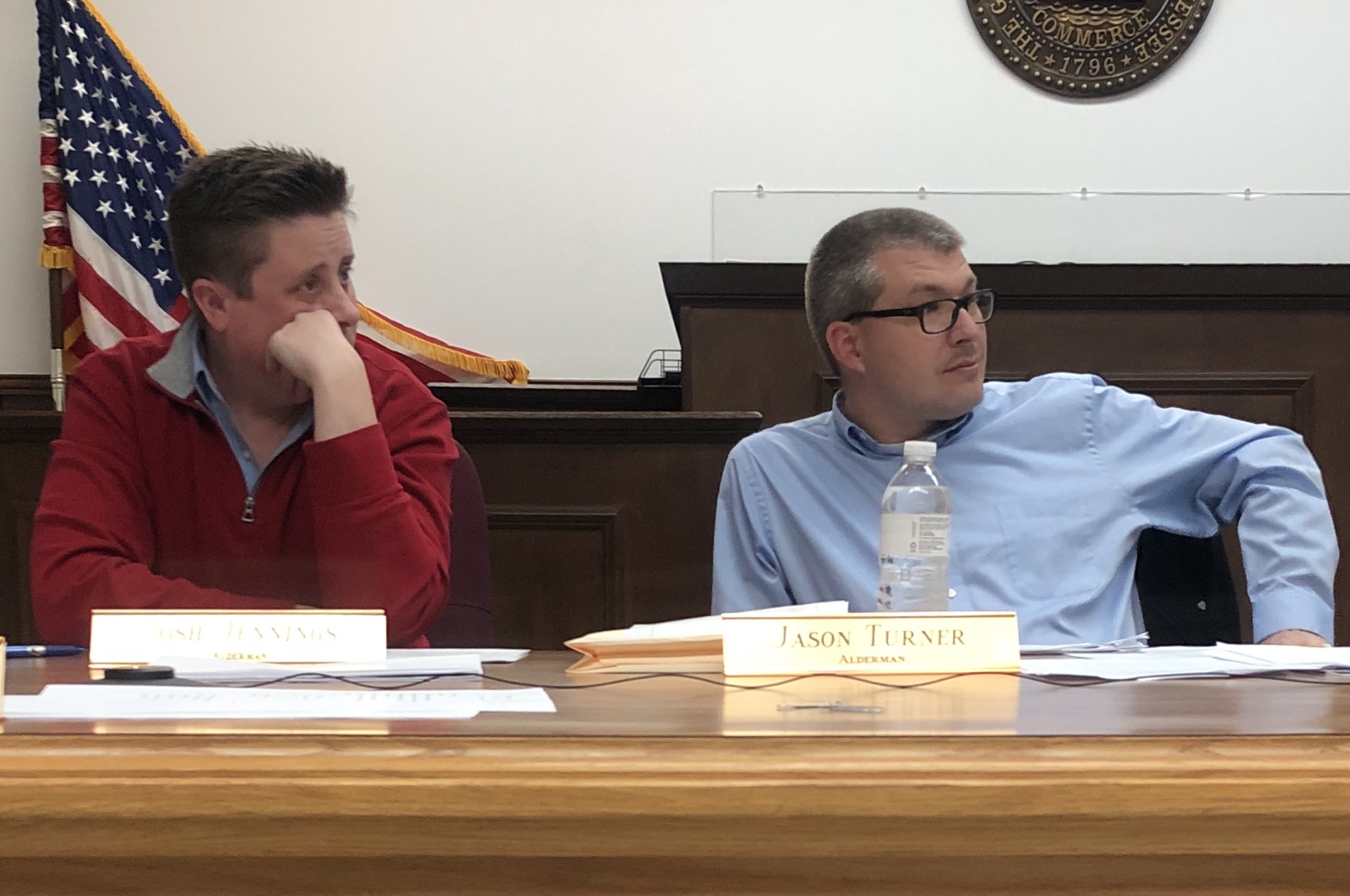 Josh Jennings, left, and Jason Turner
