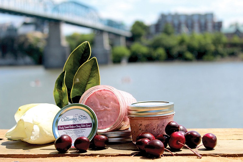 The Chattanooga Butter Co.'s Bordeaux cherry butter.