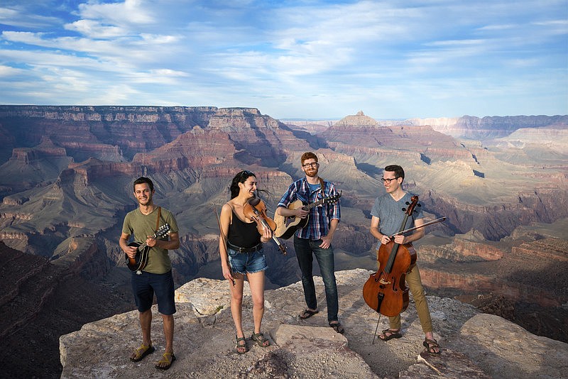 In fall 2016, four members of indie folk band The Infamous Flapjack Affair set out on a journey through the Colorado River basin. Their goal was to write music inspired by the people they met, the beauty of the surroundings and challenges they faced. "Confluence" shares the story of the basin, the use of land and resources and human connection to that place. / Lookout Wild Film Festival contributed photo