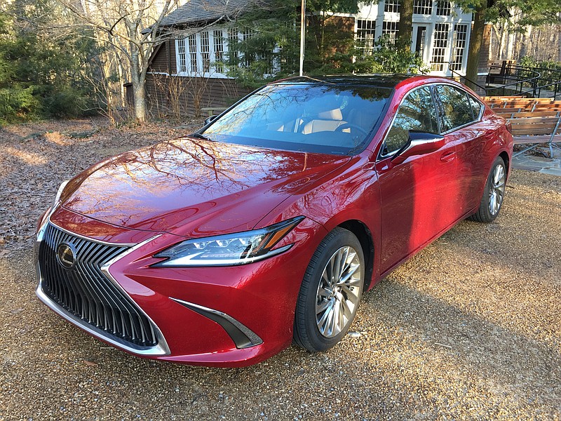 The Lexus ES350 has been redesigned for 2019.

