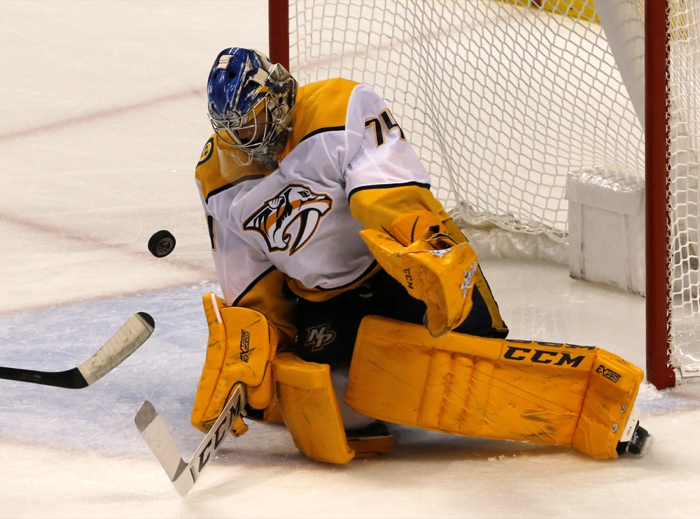 NHL Scores: Juuse Saros has unreal game as Nashville Predators