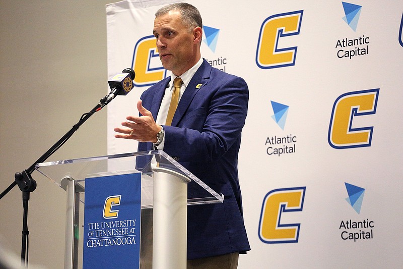 UTC football coach Rusty Wright and his assistants had to work quickly in January to put together the Mocs' first signing class with Wright in charge.