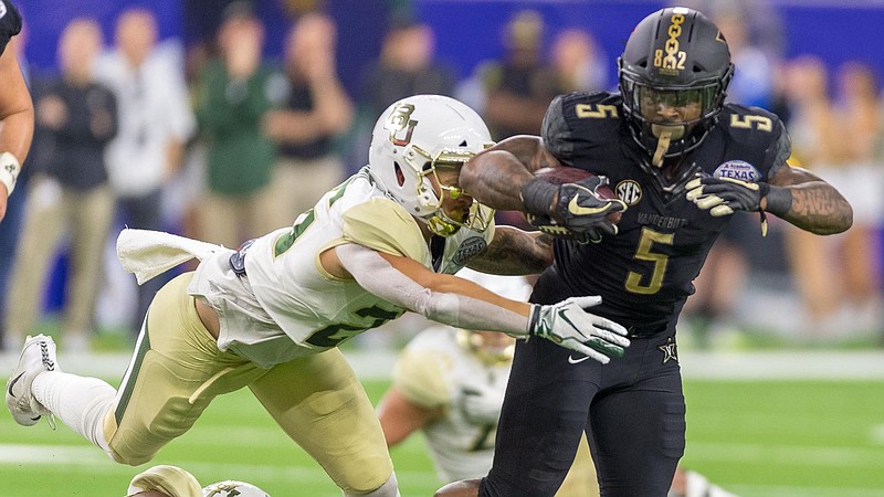 Running back Ke'Shawn Vaughn and the Vanderbilt Commodores open spring football practices on Feb. 27 and will be the first SEC program this year to stage a spring game. Theirs is set for March 30.