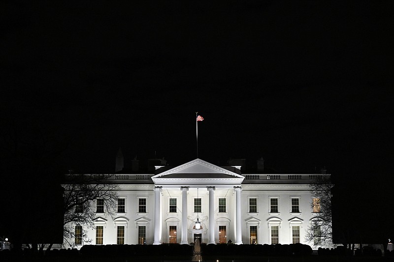 FILE - This is a Jan 2019 file photo of the White House in Washington. The Democratic field of 2020 candidates is shaping up nicely. (AP Photo/Susan Walsh, File)