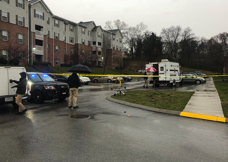 Chattanooga police are investigating a shooting at River City North apartments on Hixson Pike.