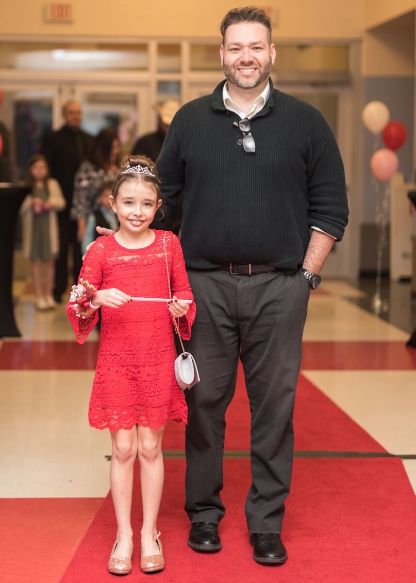 Guests can be seen at Ooltewah Elementary's Small Tall Bal.l / Contributed photo by Kat Marcum