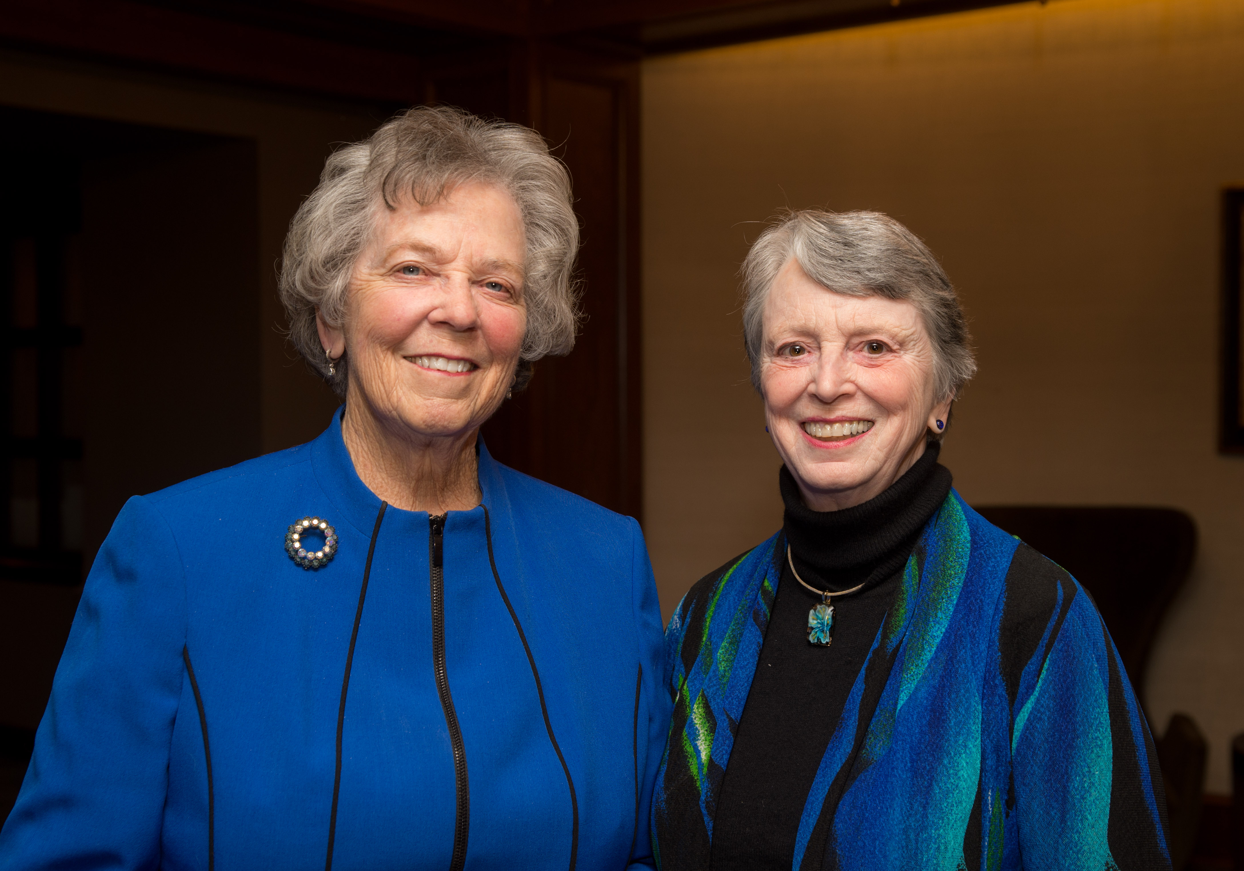 Cathy Barker and Dr. Deborah Arfken