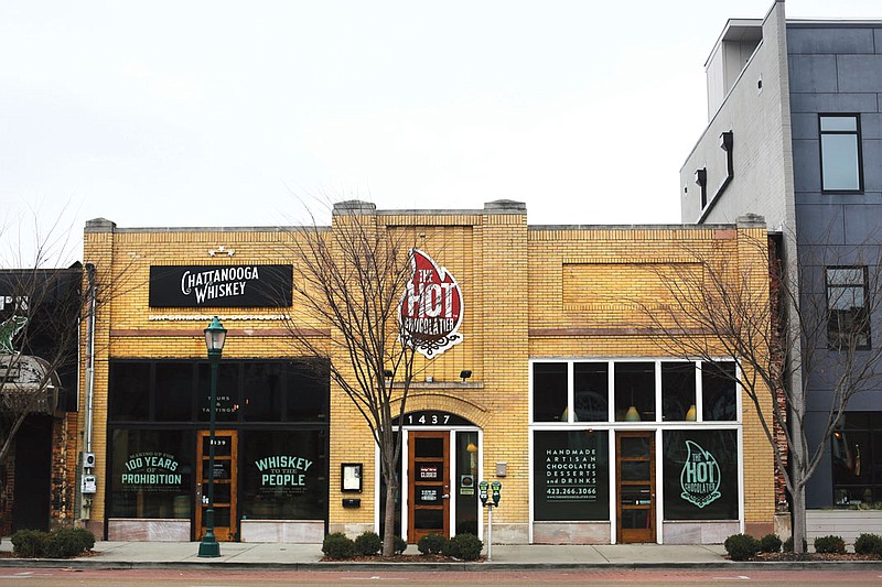 The building at 1437 Market Street is listed for sale. / Staff photo by Erin O. Smith