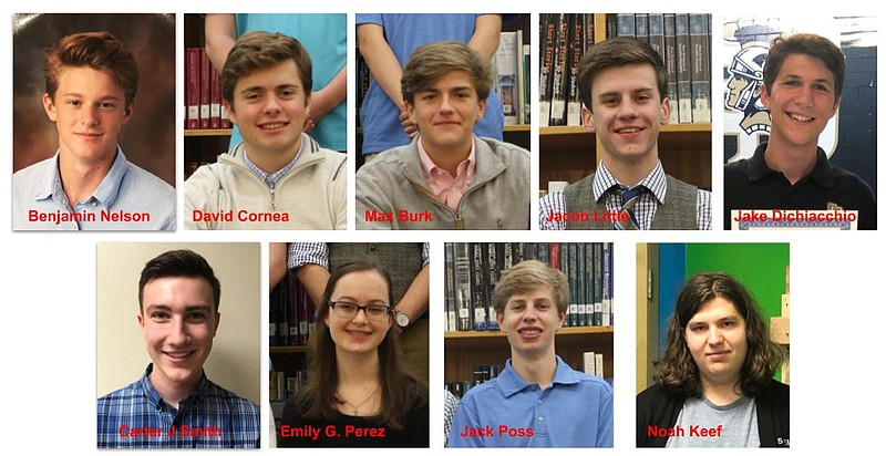 Nine students Hamilton County Schools are moving on as finalists in the National Merit Scholarship competition. (Photo contributed by Tim Hensley/Hamilton County Schools)