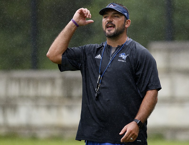 Red Bank coach Chris Brown will enter his second season in charge of the Lions with two former head coaches having joined his staff. Brown also believes the Lions' schedule will be tougher this season as they try to better prepare to make a deep run in the state playoffs.