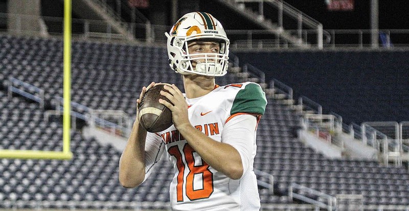 Four-star quarterback Carson Beck, who was formerly committed to Alabama, announced Sunday afternoon that he was committing to Georgia.