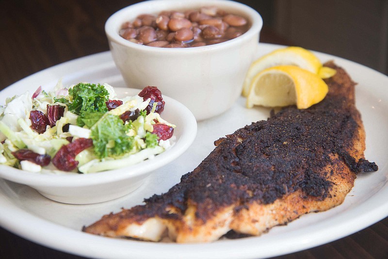 Blackened trout at Countryside Cafe. / Photo by Mark Gilliland