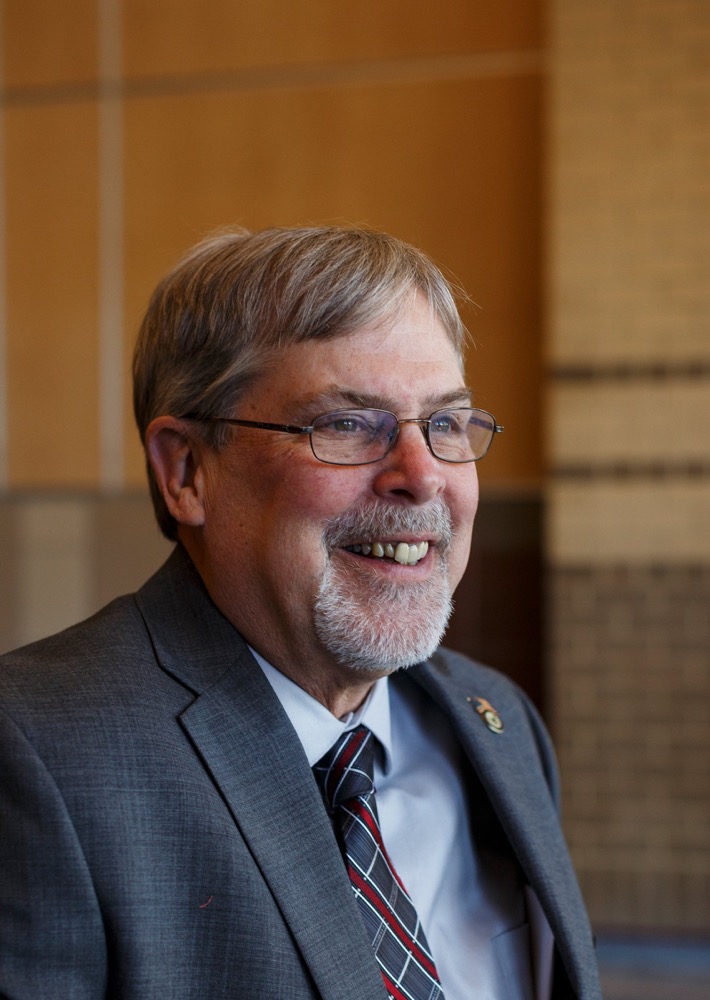 Captain Richard Phillips poses for a portrait at the Chattanooga Convention Center on Wednesday, March 6, 2019, in Chattanooga, Tenn. Phillips, whose story of capture by pirates in the Guardafui Channel is the subject of the film Captain Phillips starring Tom Hanks, was the speaker at the Cherokee Area Council of the Boy Scouts of America's Friends of Scouting Luncheon.