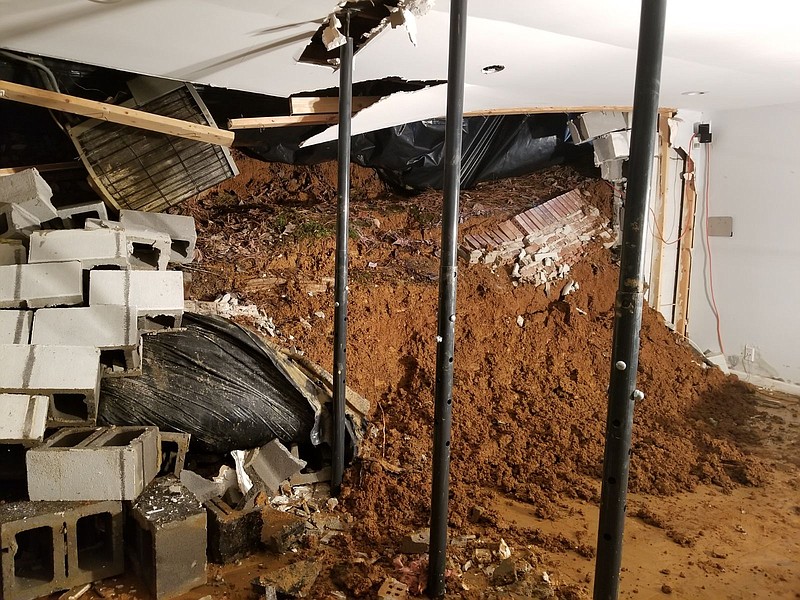 Volunteers rally to help veteran repair East Brainerd home after wall