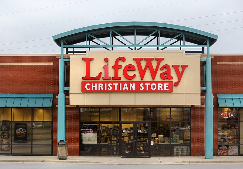 LifeWay Christian Store by Hamilton Place Mall is pictured Thursday, March 14, 2019 in Chattanooga, Tennessee.