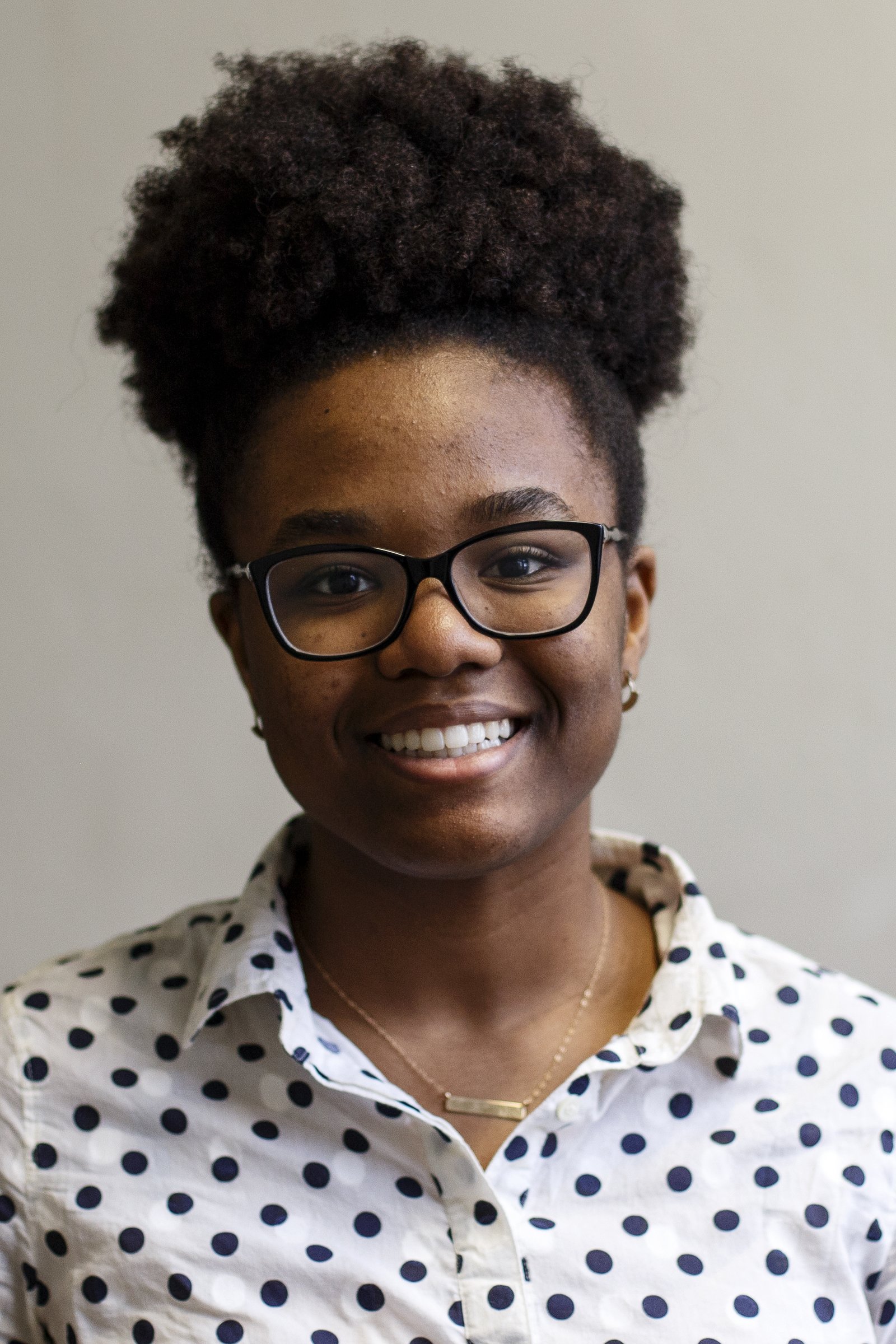 Lauren Tolbert poses at Chattanooga School for Arts and Sciences on Friday, March 1, 2019 in Chattanooga, Tenn. Tolbert, along with two fellow CSAS students, participated in the Tennessee Bar Association's CATALYST program through their gifted program. With the help of gifted teacher, Kelly Davis, the group co-authored the bill which addresses voter registration and proposes a program/partnership through the DMV that would make it easier for eligible Tennesseans to register to vote.