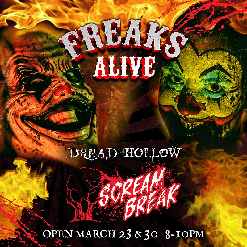 Scream Break is March 23 and 30 in Lookout Valley. / Ruby Falls contributed image