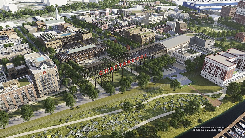 Renderings for the new West End, former Alstom site. / Contributed photo from Dover, Kohl & Partners