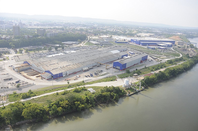 An aerial view of the Alstom site as shown in this 2011 staff file photo.