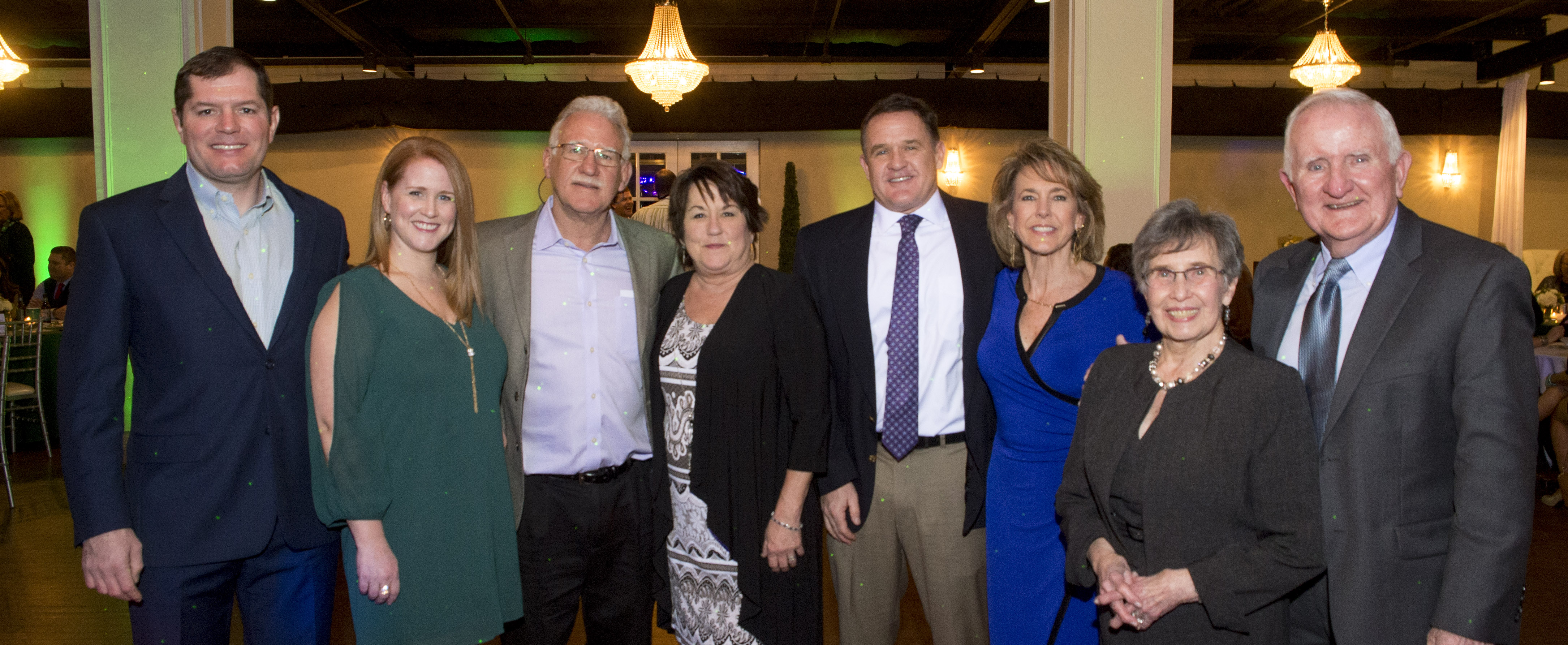 Nathan & Susan Wehunt, John & Margaret Mullin, David & Kim Mullin and Jeannie & Bob Mullin