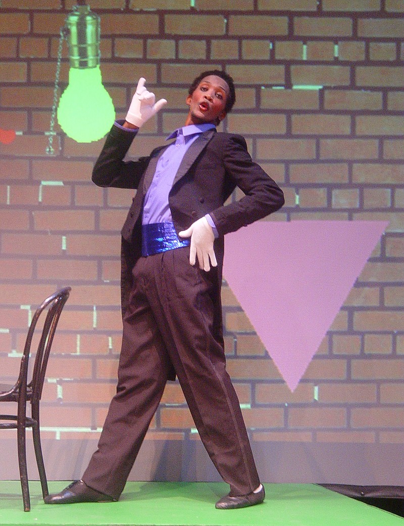 Terrance Wright in "Speakeasy" from "The Musical of Musicals (The Musical!)" / Chattanooga State Photo
