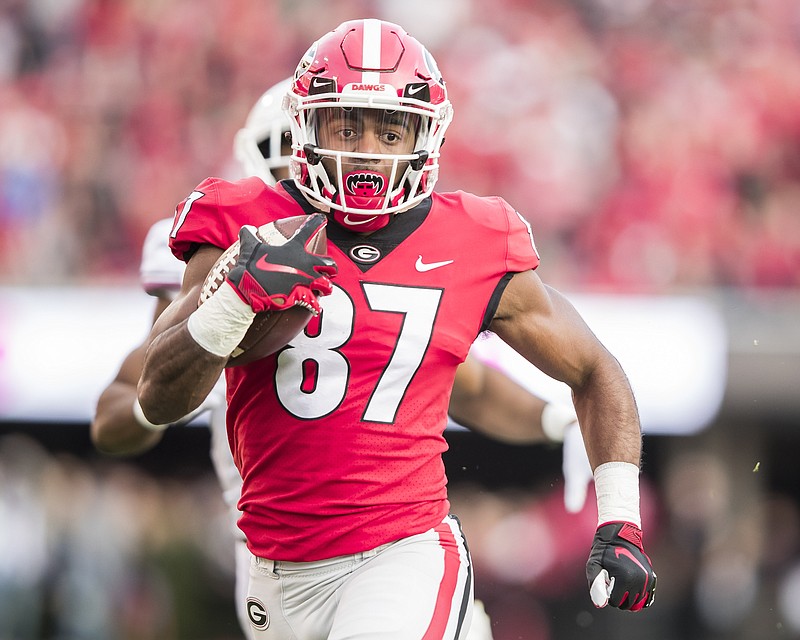 Georgia senior receiver Tyler Simmons was taken to the hospital early Sunday morning after his involvement in a fight at an Athens bar.