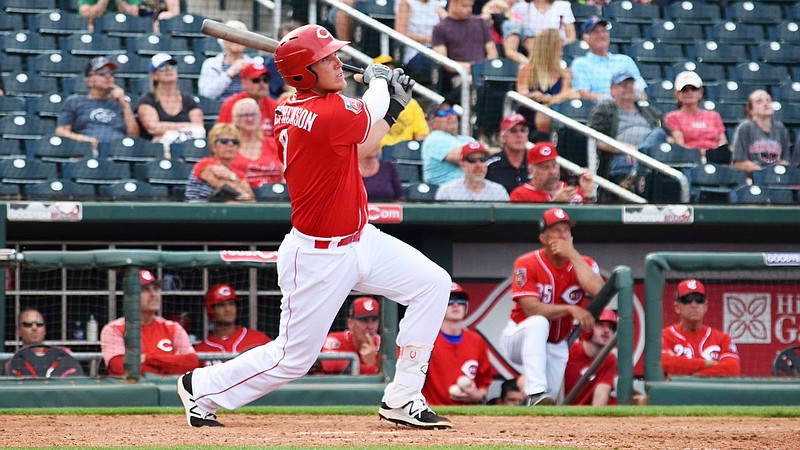 New Chattanooga Lookouts catcher Tyler Stephenson is among the top 10 prospects in the Cincinnati Reds organization, according to Baseball America. / Photo courtesy of Cincinnati Reds
