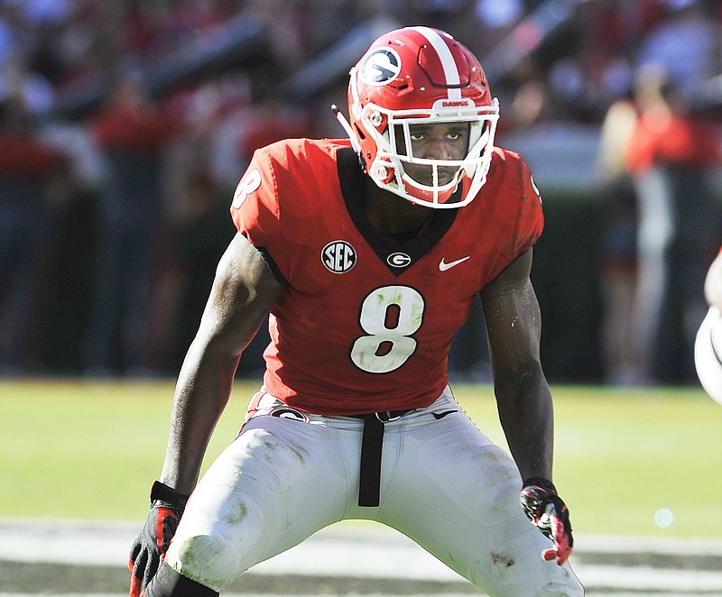 Tennessee officially announced the addition of Georgia transfer DeAngelo Gibbs to its football team Monday, Jan. 21, 2019. (Philip Williams/Georgia)