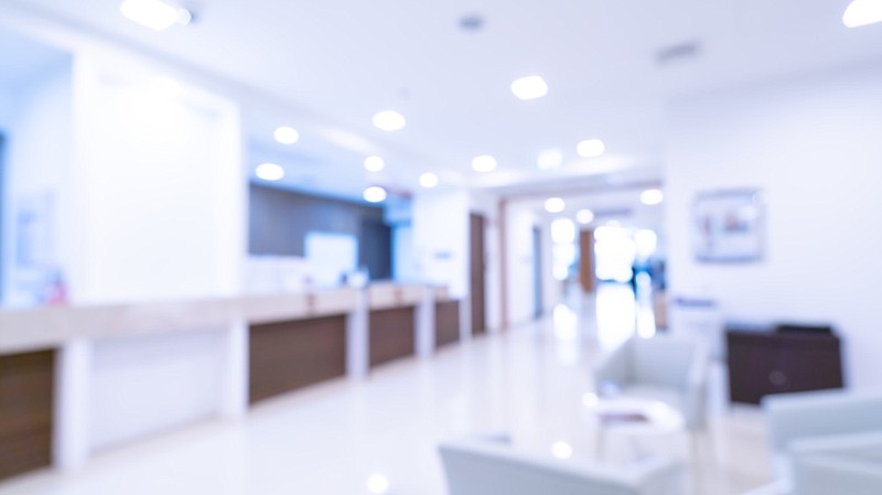 hospital waiting room clinic health clinic tile / Getty Images