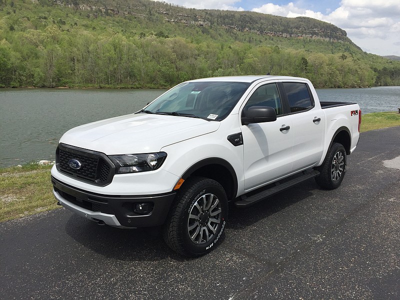 The 2019 Ford Ranger has a clean, handsome exterior design.


