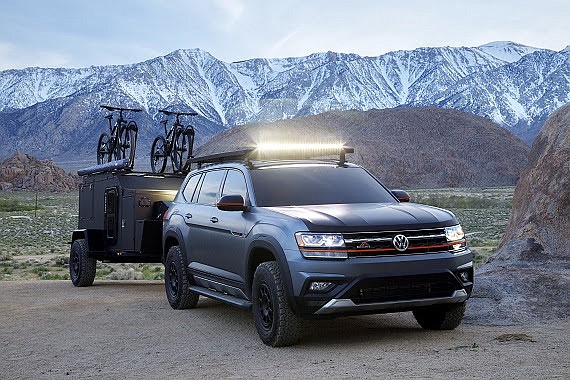 Volkswagen Basecamp Concept is designed with endurance mountain biking in mind.