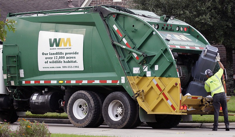 The nation's largest private collector of trash and recycling will pay $33.15 per share for Advanced Disposal, marking a 22 percent premium for the stock. It is also taking on $1.9 billion of the company's debt. (AP Photo/David J. Phillip, File)