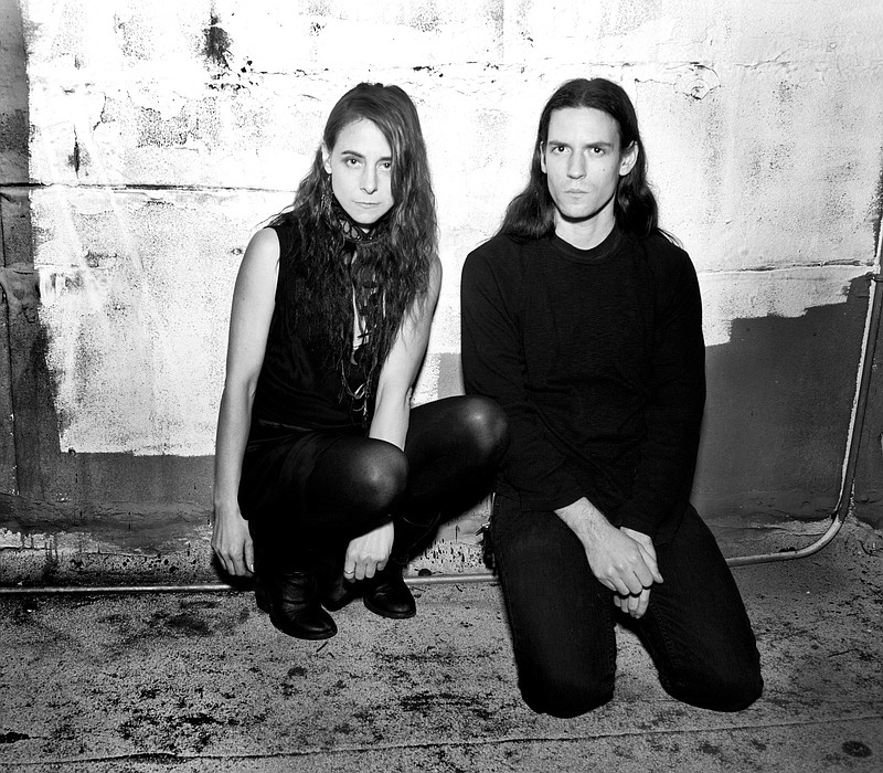 Shannon A. Kennedy and Jonathan Borges are the duo Pedestrian Deposit. / Photo by deMonica orozco via Shaking Ray Levi Society