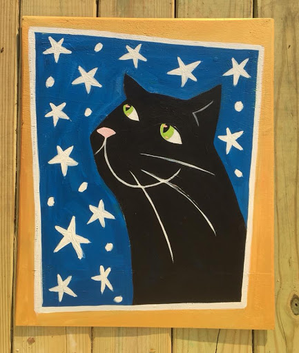 Artwork by Beth Gumnick will be included in Pet Pop, which will include some artwork hung at a dog's eye level. / Pet Pop photo