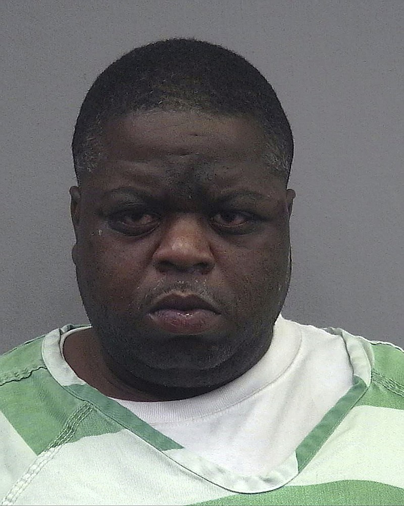In this undated photo provided by the Alachua County Jail, Antonio Mosley is shown. On Sunday, April 14, 2019, sixty-five-year-old Clarese Gainey heard a noise and saw Mosley, dressed in boxers, trying to break into her car. She took matters into her own hands, picked up her softball bat and hit Mosley. He is being held in the Alachua County Jail on burglary and drug charges.(Alachua County Jail via AP)

