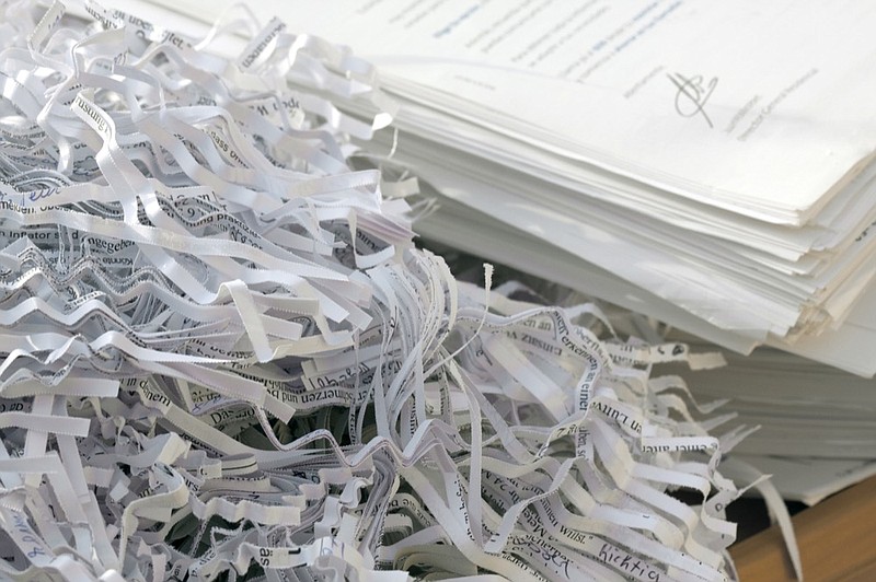 
Shredded documents shred tile document security / Getty Images