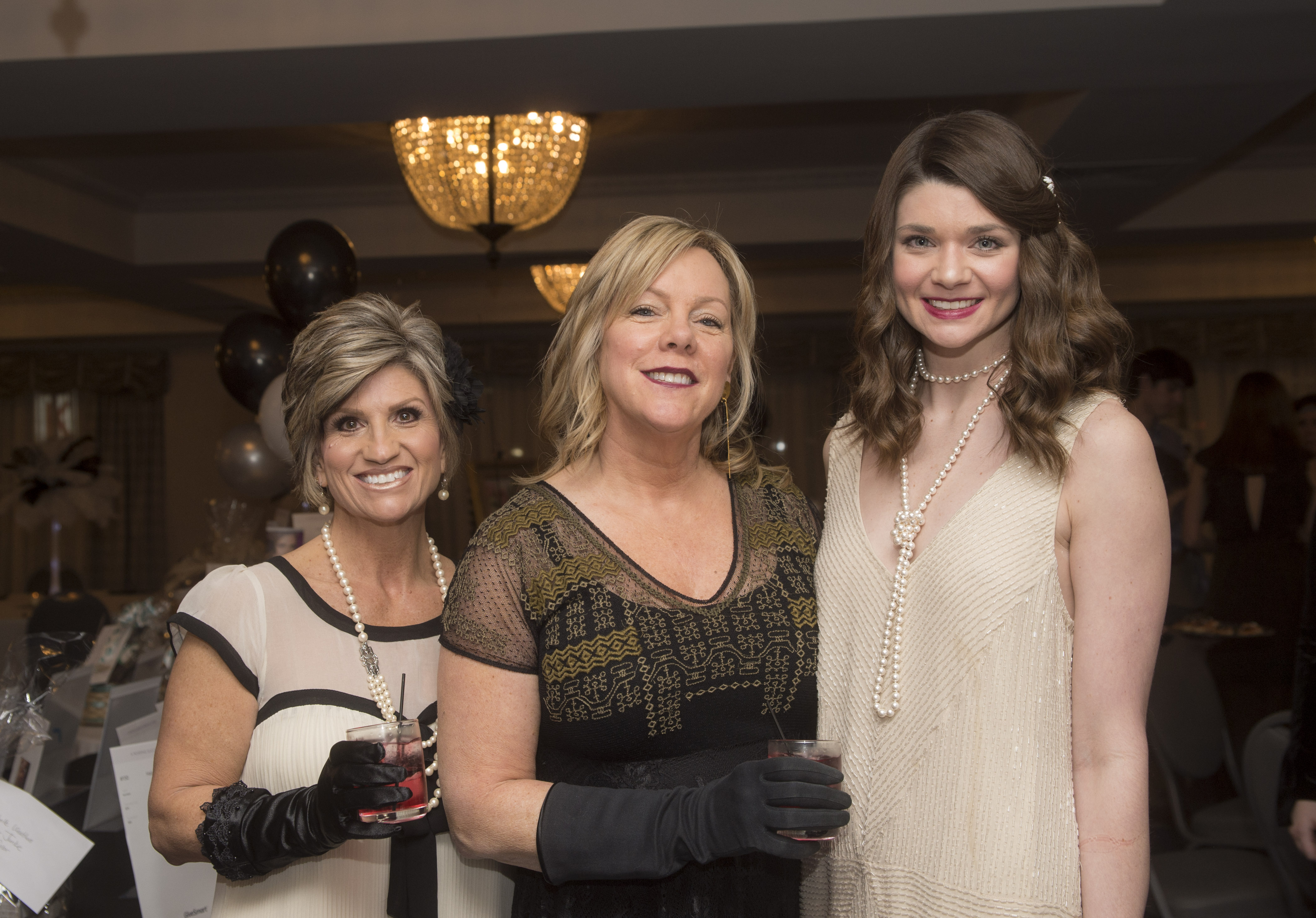 Cindy Wallin, Janet Miller and Victoria Williams